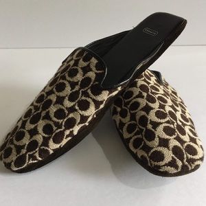 Coach vintage Oceana slippers 8
